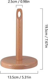 High Quality Fashion Portable Wooden Yarn Holder Crochet <b>Knitting</b> Frame with Middle Hole Durable and Smooth Yarn Organizer - Product Image 4