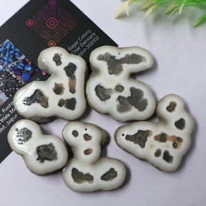 จี้ควอตซ์แสงอาทิตย์ธรรมชาติทำด้วยมือคุณภาพสูง100% อัญมณีหลวมสำหรับทำเครื่องประดับควอตซ์แสงอาทิตย์ - Product Image 2