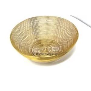 Juego de 2 recién llegados, cesta de almacenamiento de frutas y pan hecha de alambre de Metal resistente chapado en oro de alta calidad, suministros al mejor precio - Product Image 4