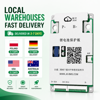 Stock UE, États-Unis et Pologne - JIKONG JK-BD6A24S6PD 60A Charge/Décharge 8S-24S LiFePO4 Inverter BMS avec PCB à noyau métallique et PCBA certifié CE