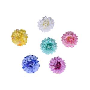 Artificial Dahlia Flower Heads Set for DIY Crafts Wedding and Home <b>Decoration</b> - Product Image 1