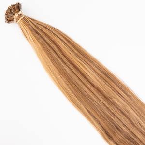 Extensions à pointes plates de qualité supérieure, cheveux vierges indiens Remy, 100% cuticules alignées, double trame machine, toutes les couleurs, teignables, best-seller - Product Image 3