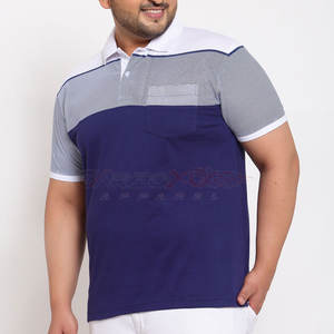 Polo holgado para hombre con corte extragrande y detalle de logotipo mínimo para ropa informal de moda Polo elegante de gran tamaño para hombre - Product Image 3