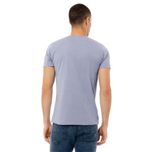 เสื้อยืดผ้าฝ้าย100% ป้องกันริ้วรอยสำหรับออกกำลังกายของผู้ชายและวิ่งออกกำลังกายพิมพ์ลายได้ตามต้องการ - Product Image 2