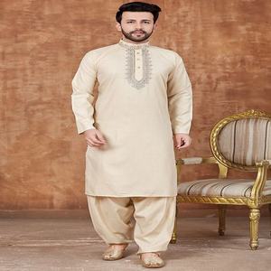 Salwar Kameez para Hombre _ 2025 Transpirable, Tendencia de Verano para Eid, Ropa Pakistaní para Hombre y Salwar Kameez Indio para Hombre - Product Image 2