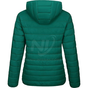 <b>Waterproof</b> Outdoor Use Women Puffer Jacket Wholesale Custom Logo Polyester Made Women Puffer Jacket - Product Image 3