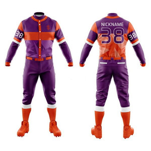 Conjunto de Uniforme de Béisbol Moderno de Secado Rápido, Ropa Deportiva para Prácticas de Equipo, Eventos Deportivos y Entrenamiento Diario - Product Image 1