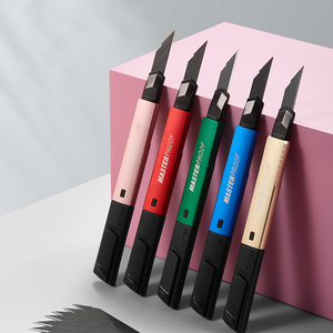 <span class=keywords><strong>Couteau</strong></span> utilitaire en alliage d'aluminium, mini <span class=keywords><strong>couteau</strong></span> à papier peint de qualité industrielle en aluminium avec lame tranchante - Product Image 2