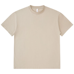 เสื้อยืดยุโรปผ้าฝ้ายเฮฟวี่เวท300กรัมสำหรับผู้ชายสามารถปรับแต่งได้ - Product Image 1