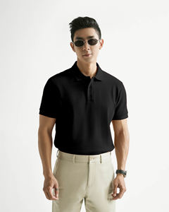 Chemise à manches courtes pour hommes Design minimaliste Impression tricotée Spandex/Polyester Respirant Taille personnalisée Routine - Product Image 1