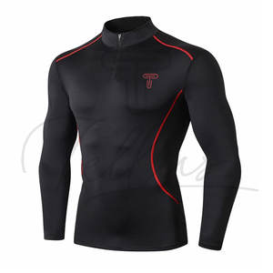 Camisetas de Compresión Deportivas para Hombre de Alta Calidad, Transpirables, de Secado Rápido, Manga Larga, Spandex/Poliéster - Product Image 3