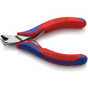 Alicates de corte angular KNIPEX Electronics de 120 mm de longitud, tipo alicates biselados sin pulir - Product Image 4