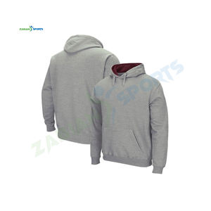 Pull Oem de haute qualité sweat à capuche zippé intégral pour hommes vente en gros de sweats à capuche avec broderie de logo personnalisé vêtements de sport actifs - Product Image 1