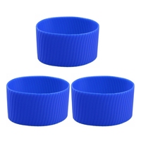 Manchon de tasse à café en Silicone à impression personnalisée colorée couvercle de tasse de bouteille d'isolation thermique réutilisable