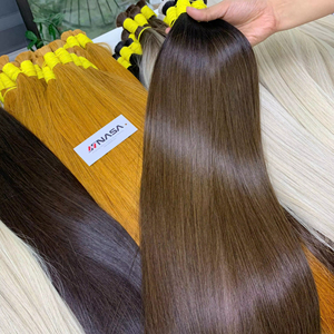 ผมต่อแบบเรมี่100% เวียดนามยาว100กรัมสีอ่อนนาซ่าแบบสองชั้น - Product Image 1