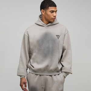 Servicio OEM, Sudaderas Extra Grandes Personalizadas de Invierno para Hombre, 100% Algodón, Premium, Ecológicas, de Alta Calidad, con Logotipo Personalizado, Tallas Grandes, al por Mayor - Product Image 1