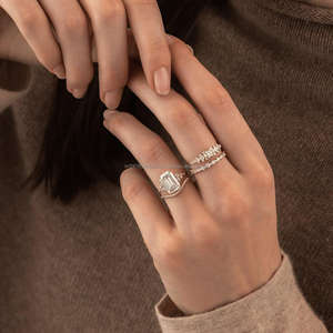 Arin /18K/14K ทองพร้อมใบรับรอง GIA/IGI เพชรธรรมชาติทันสมัยหรือออกแบบเองด้วยแหวนเพชร MOQ ต่ำ - Product Image 1