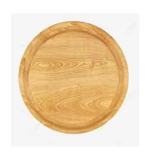 Écologique 100% Naturel En Bois Chargeur Assiette De Mariage Cuisine Table À Manger Décor par glowin fashion - Product Image 5