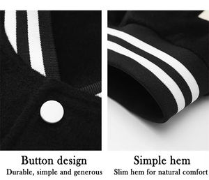 2026 sur mesure luxe Sport automne Bomber veste hommes grande taille Letterman Baseball veste Logo personnalisé poche en gros - Product Image 3