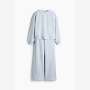 เสื้อสเวตเตอร์แขนยาวลำลองสำหรับผู้หญิงเสื้อสเวตเตอร์แขนยาวเสื้อสวมหัวไม่มีลาย - Product Image 2