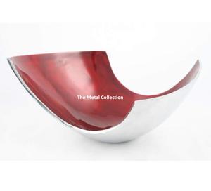 Stylish <b>Chips</b> <b>and</b> <b>Dip</b> <b>Bowl</b> For Home Hotel Restaurant Decor Dinner ware Enamel Finishing Modern Design Aluminium <b>Chip</b> <b>Dip</b> <b>Bowls</b> - Product Image 5