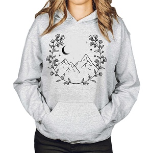 Sudadera con Capucha Extra Grande Personalizada con Cremallera, Pantalones Deportivos para Mujer, Transpirable, de Algodón, Poliéster y Felpa, Ropa de Estar en Casa, Bordada, Sin Forro - Product Image 3