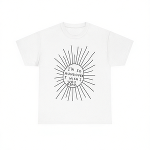 T-shirt divertente con meme, design ironico e sarcastico, girocollo bianco, unisex, a maniche corte, abbigliamento promozionale - Product Image 1