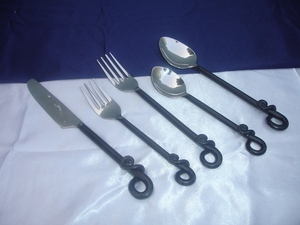 Juego de servicio de ensalada especial de lujo moderno Vantage para uso en el hogar y la cocina, cubiertos para fiestas de boda, uso en el hogar y la cocina - Product Image 4