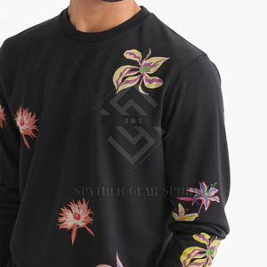 Sweat-shirt d'hiver décontracté grande taille pour homme, imprimé uni, avec couleurs personnalisables, tissu polaire respirant et écologique - Product Image 2