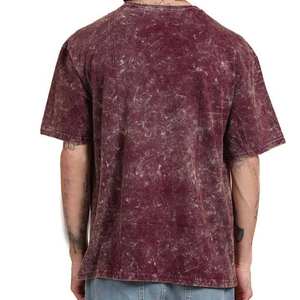 T-shirts streetwear en gros, imprimés sur mesure, 100% coton tissé, style streetwear, manches courtes, coupe ample, anti-froissement - Product Image 2