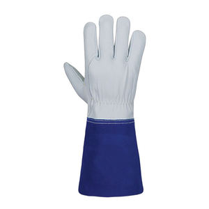 Meilleurs gants de soudage pour hommes, gants de travail d'hiver avec cuir fendu de vache, de haute qualité, à prix bon marché, vente en gros - Product Image 1