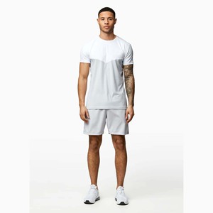 Mode de rue vêtements décontractés hommes Twin Set pour adultes respirant séchage rapide manches courtes taille adulte hommes Twin Set - Product Image 3