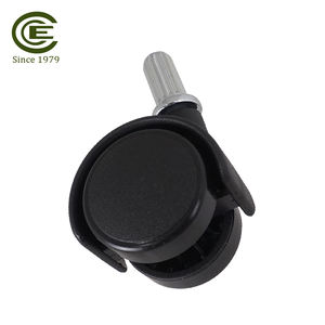 Vástago de pasador de nailon con rueda giratoria pequeña de Servicio Ligero de 30mm para muebles - Product Image 6