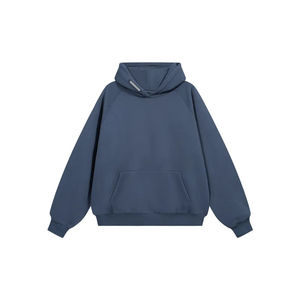 2025 Premium 100% coton surdimensionné pull sweat pour hommes goutte épaule lourde à capuche personnalisable sweat à capuche - Product Image 4