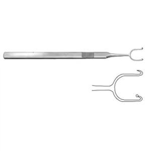 Gancho de piel Cottle de doble bola de 15 cm, instrumento quirúrgico de acero inoxidable afilado de buena calidad, fuente de alimentación manual, ombligo, certificado CE - Product Image 6