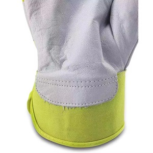 Gants de sécurité en cuir de vachette de qualité supérieure, résistants à l'abrasion, pour travaux lourds, travailleurs du bâtiment, manutention, sports de plein air - Product Image 4