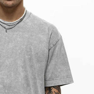 เสื้อยืดโอเวอร์ไซส์สำหรับผู้ชาย ดีไซน์ใหม่ เนื้อผ้าระบายอากาศได้ดี เหมาะสำหรับใส่ในช่วงฤดูร้อน - Product Image 5