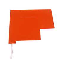 Chauffe-eau flexible en caoutchouc silicone sur mesure Alixd 12V 10KW-1000KW pour imprimante 3D, haute efficacité, longue durée de vie, haute précision, garantie 1 an