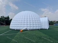 Grande tente igloo gonflable en PVC, tente dôme gonflable pour événements en plein air, exposition, activités commerciales