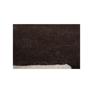 White Noise Ivory <b>Hand</b> <b>Tufted</b> Wool Viscose <b>Rug</b> 10mm Abstract for Home Living Room Hallway TNQ-3206 New Rectangle Striped Design - Product Image 3