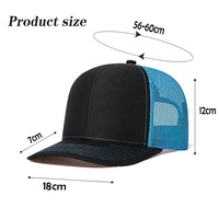 Vente en gros Richardson 112 classique casquette de baseball à encliqueter réglable à six couches-Protection solaire, pare-soleil, logo personnalisé