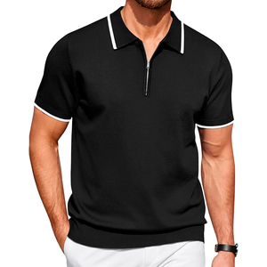 Classic Casual Men's for <b>Shirt</b> with Comfortable Solid <b>Collar</b> 240g 100% Cotton Short Sleeve <b>T</b>-<b>shirt</b> From BD - Product Image 4