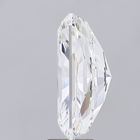 Bague de fiançailles RADIANT 8.08ct E VVS2 IGI 606333620 en diamant de laboratoire 66 Surat pour femme, coupe excellente, pour mariage