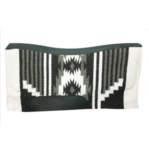 Vente en gros Navajo Western Laine Tissée Imprimé Géométrique Cuir Patch Tapis de Selle 32x32 Tailles Assorties Polaire Dessous Feutre Fourrure - Product Image 6