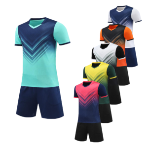 Uniforme d'entraînement de club d'équipe de football de qualité supérieure Kits de football à séchage rapide Maillots de football respirants Ensembles Uniformes de football - Product Image 3