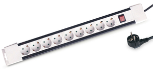 Enchufe múltiple con interruptor, 9 tomas, 1,5 metros (GSC 0800064) - Product Image 1