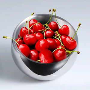 Bol en aluminium gravé avec un revêtement coloré, parfait pour servir une large variété de collations, de fruits secs, de chips et de bonbons - Product Image 4