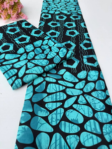 Pagne Maputo Africain de Haute Qualité, Imprimé Wax et Coton Ankara, Motifs Personnalisés Vibrants, Mode Traditionnelle - Product Image 5