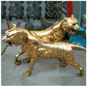 Tradebyd, escultura de fundición de Metal de lujo, pieza decorativa artística hecha a mano para decoración de oficina - Product Image 1