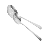 Cuillère de cuisson en acier miroir fabrication de haute qualité 2 pièces cuillère à riz louche à soupe écumoire ustensiles de cuisine